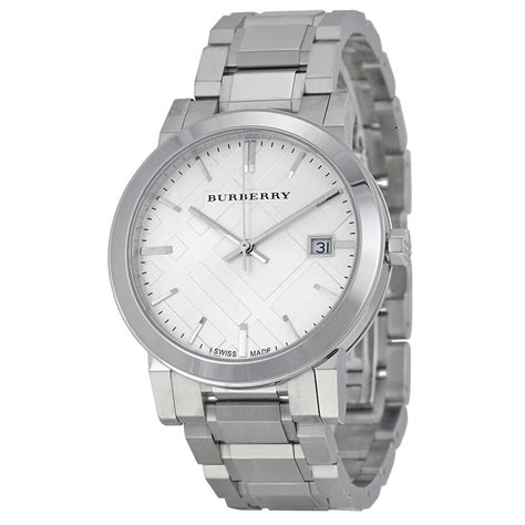 burberry bu9000 watch|Burberry Silver Dial Stainless Steel Unisex Watch BU9000.